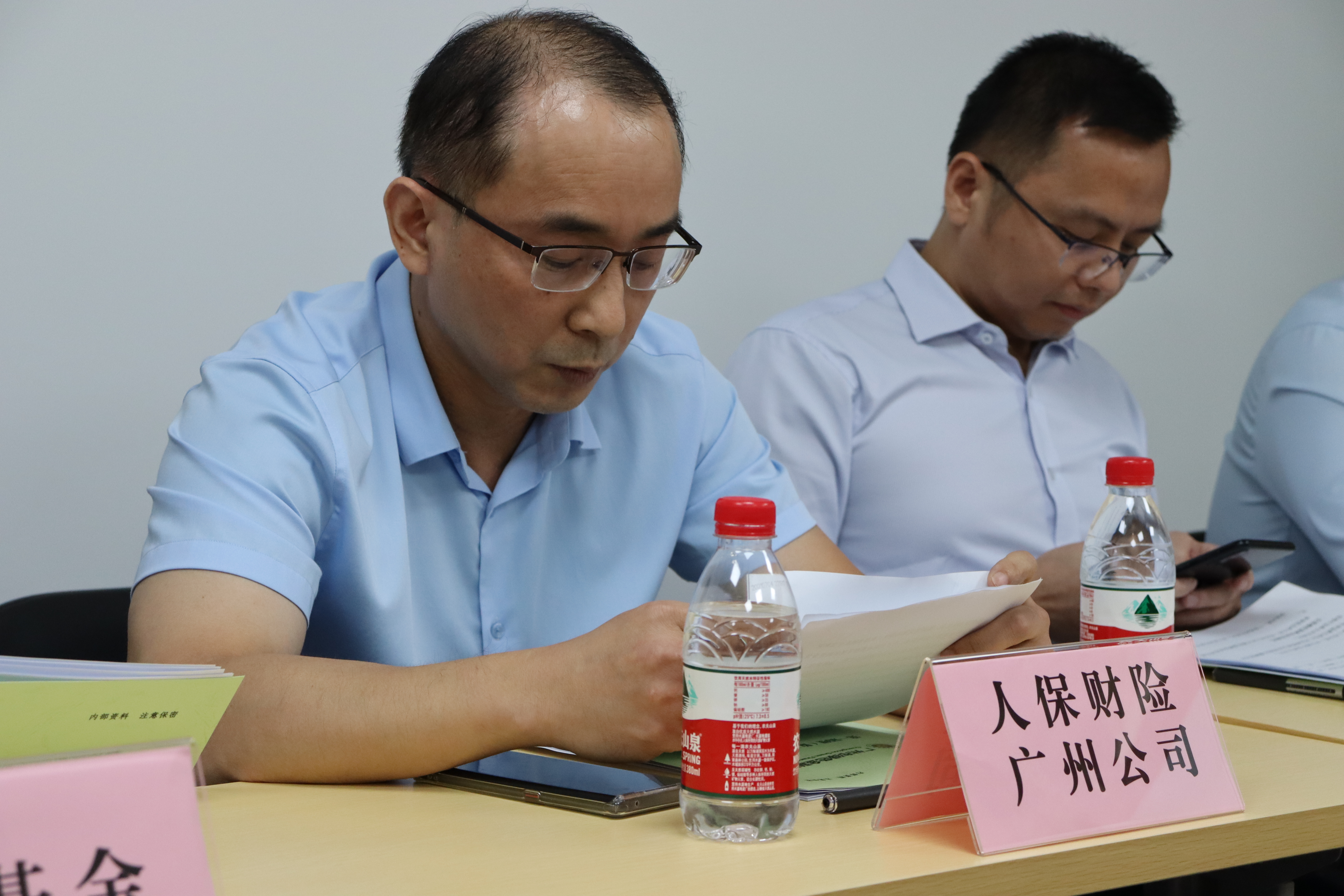 人保财险商业团体保险部总经理黄朝晖（介绍增补理事会成员）.JPG